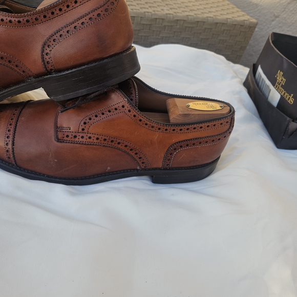 Allen Edmonds 10.5E Tan Leather Oxfords main image 8